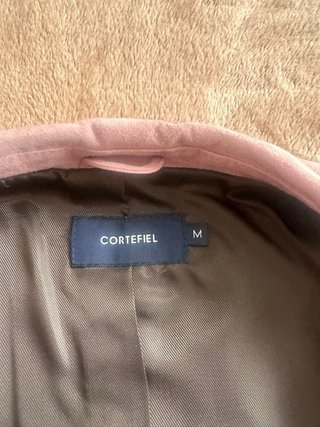 Chaqueta ante rosa talla M