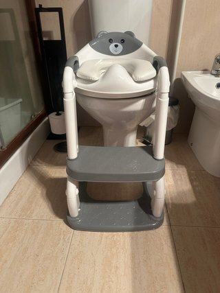 Adaptador WC infantil con escalón