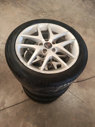 Llantas Saab vector 17 con neumáticos