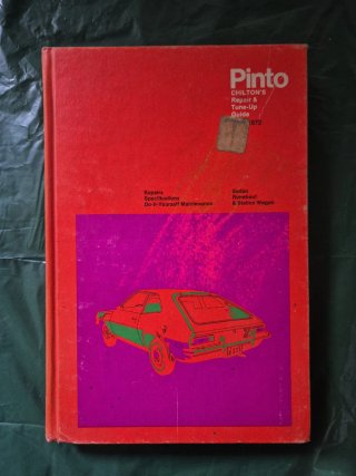 Libro reparacion Toyota y Pinto Americano ingles