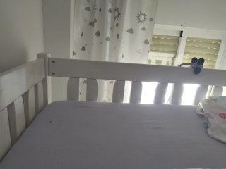 Cama alta infantil 140*70 con escritorio