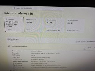 Ordenador Medion Windows 11 listo para usar