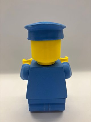 Brick Lego 20cm Pilota Aereo