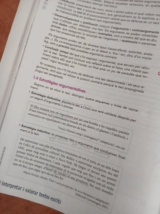 Llengua Catalana i Literatura 4 ESO