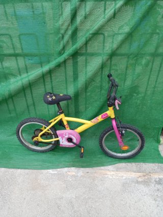Bicicleta infantil Rueda 16 niña