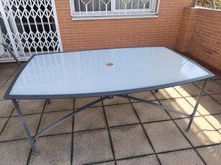 Mesa Terraza Cristal 180x110