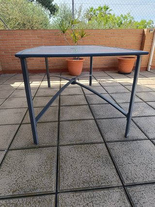 Mesa Terraza Cristal 180x110