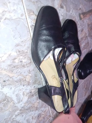 Zapatos de tacón negros talla 40