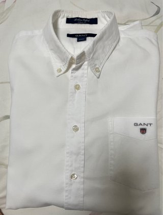 Camisa Gant Chico Blanca