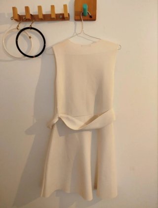 Vestido cruzado Zara