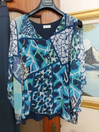 Completo pantalone e blusa donna
