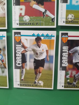 Cromos de fútbol Valencia CF