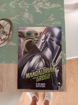 Lámina/Póster de Star Wars the Mandalorian and Gro