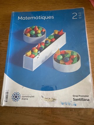 Matemàtiques, 2 ESO, Projecte Construint mons