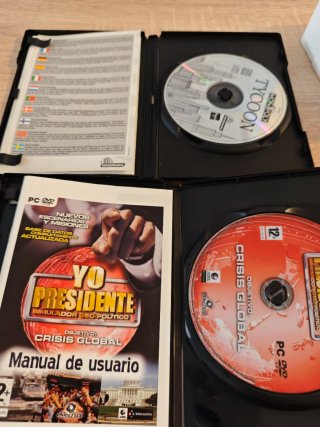 Pack 4 Juegos PC: Yo Presidente, Monopoly Tycoon,
