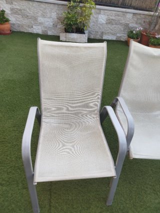 Juego de 6 Sillas Terraza