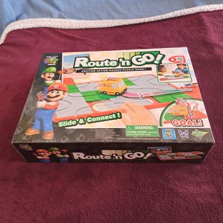 Juego de mesa de Super Mario Bros Route ́n GO