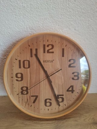 Reloj de Pared Versa Madera