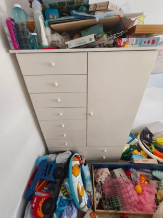 Ropero infantil blanco