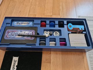 Atmosfear Juego de Tablero con Video VHS de Borras
