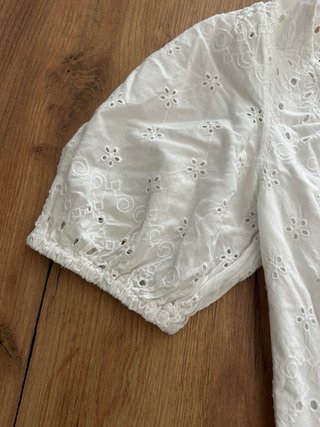 Blusa de Stradivarius talla S en color blanco