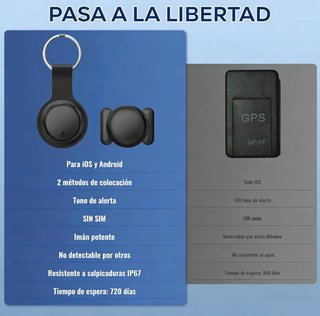 SIN ABRIR Localizador Mágnetico Coche Android iOS