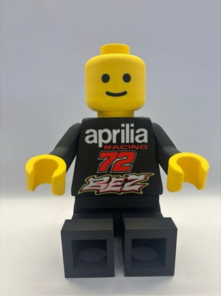 Brick Lego 20cm Bezzecchi Aprilia Racing