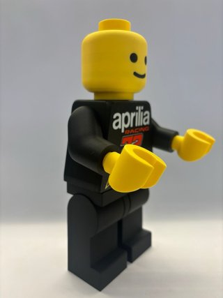 Brick Lego 20cm Bezzecchi Aprilia Racing