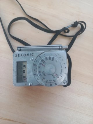 Fotómetro Sekonic antiguo