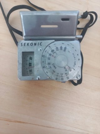 Fotómetro Sekonic antiguo