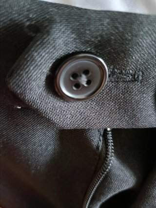 Pantaloni eleganti uomo SACCO neri taglia 52