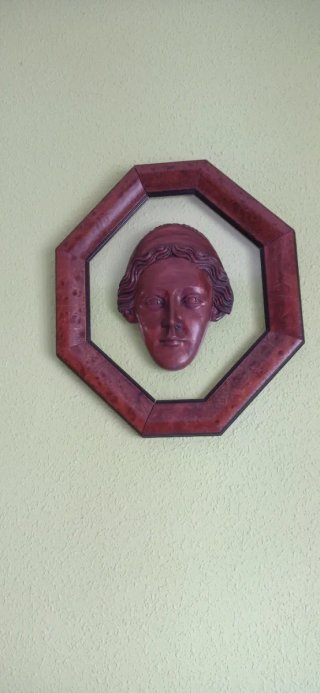 Decoración de pared de madera