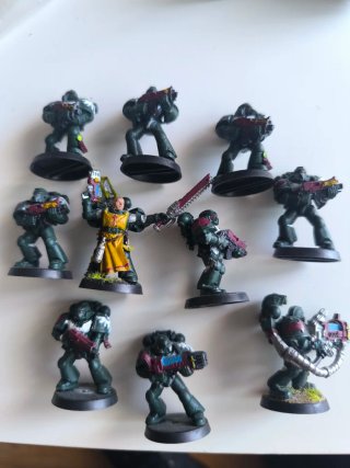Warhammer 40k Venganza Oscura Caja completa.