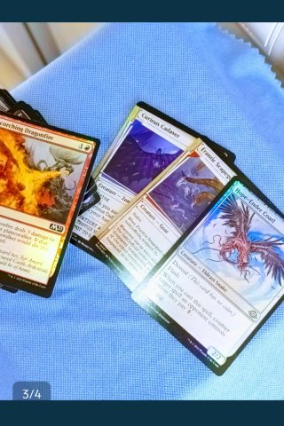 LOTE Magic The Gathering 25 Cartas Cards Holo Foil