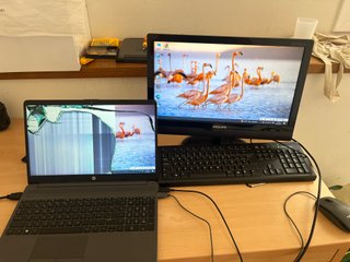 Portátil HP 255 G8 - Pantalla Rota