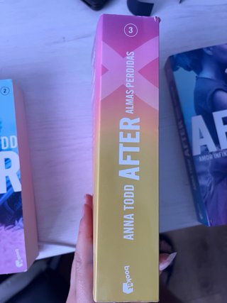Libro 2,3 y 4 de la coleccion after de Anna Todd.