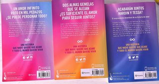 Libro 2,3 y 4 de la coleccion after de Anna Todd.