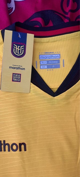 Camiseta Ecuador Marathon Talla S y M