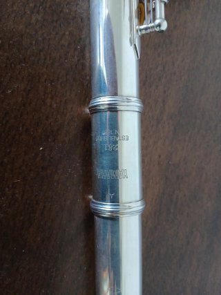 Flauta Yamaha 281 traversa plateada
