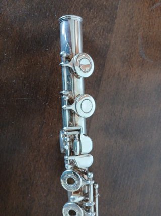 Flauta Yamaha 281 traversa plateada