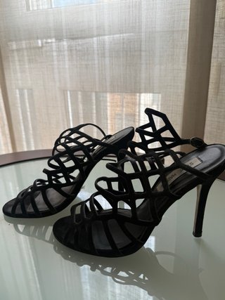 Sandalias estilo romano con tacón