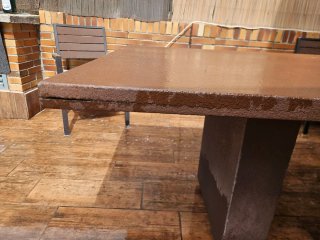 Mesa jardin