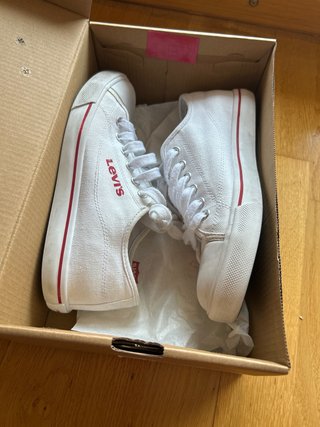 Sneakers Levi's bianche per bambini