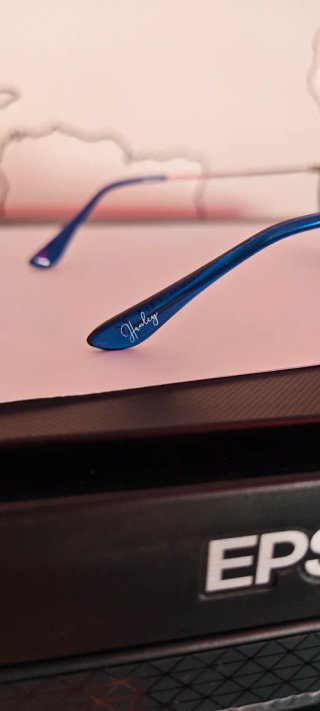 Gafas de sol redondas azules