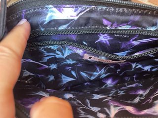 Bolso Lollipops negro con lentejuelas