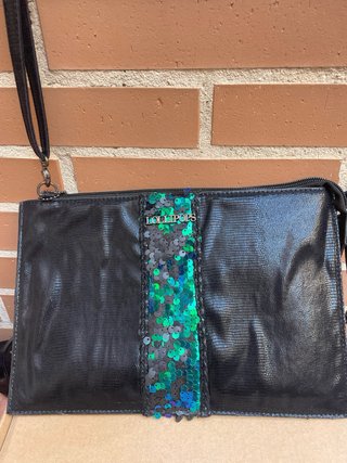 Bolso Lollipops negro con lentejuelas