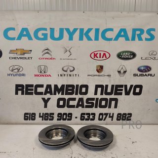 JUEGO DISCOS FRENO DELANTEROS TOYOTA HILUX NUEVO 6120510