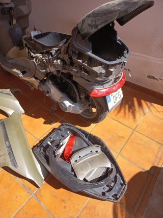Piaggio X8 125 piezas