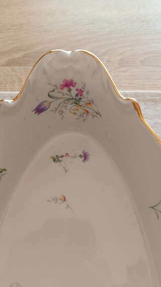 2 Fuentes Ovaladas Aluminite Frugier Limoges