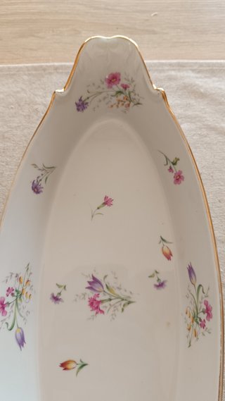 2 Fuentes Ovaladas Aluminite Frugier Limoges